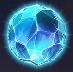 Blue gem symbol